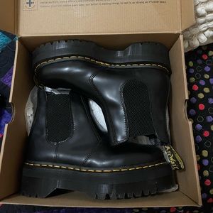 COPY - Black Doc Marten Platform Boots